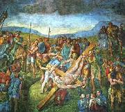Martyrdom of St Peter Michelangelo Buonarroti